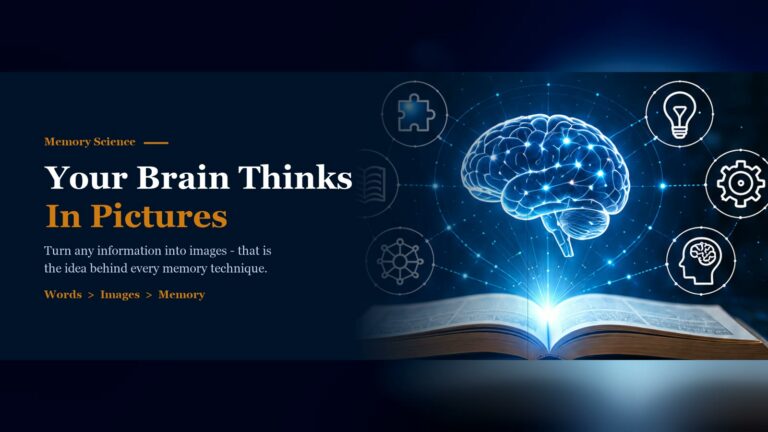Your Brain Thinks In Pictures - how converting information into images powers memory techniques
