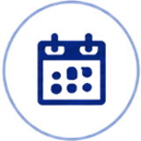 Calendar icon marking 2009, when organised Indian Memory Championships began
