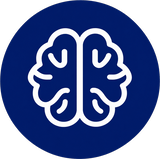 A brain icon representing practical memory training