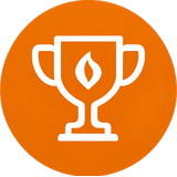 A trophy icon representing memory championship training