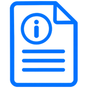Document with information icon